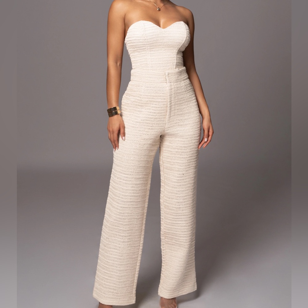 COPY - Beige Frenchie set top & bottom